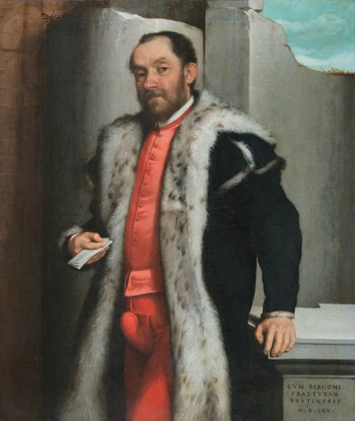 Antonio Navagero portréja alkotó: Giovanni Battista Moroni