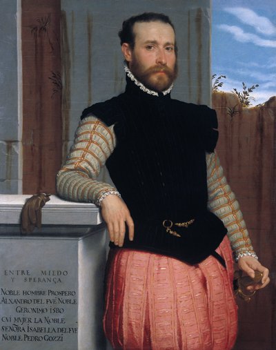 Prospero Alessandri portréja alkotó: Giovanni Battista Moroni
