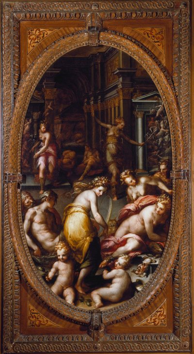 Álmok allegóriája (Festészet alkotó: Giovanni Battista Naldini