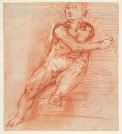 Tanulmány egy fiatalról alkotó: Giovanni Battista Naldini