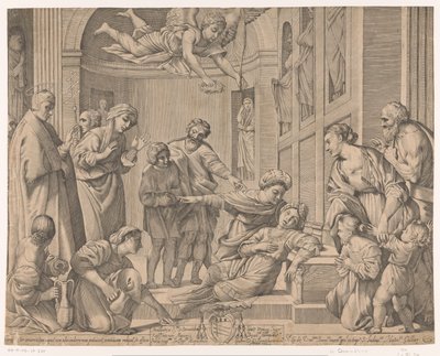 Szent Cecília halála alkotó: Giovanni Battista Pasqualini