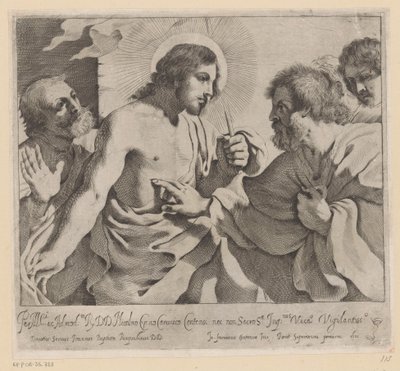Tamás hitetlensége alkotó: Giovanni Battista Pasqualini