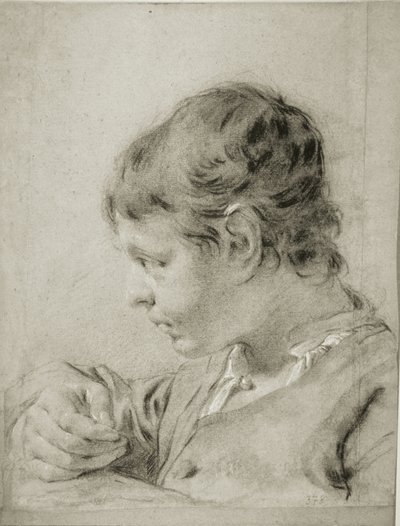 Egy fiatal fiú portréja alkotó: Giovanni Battista Piazzetta