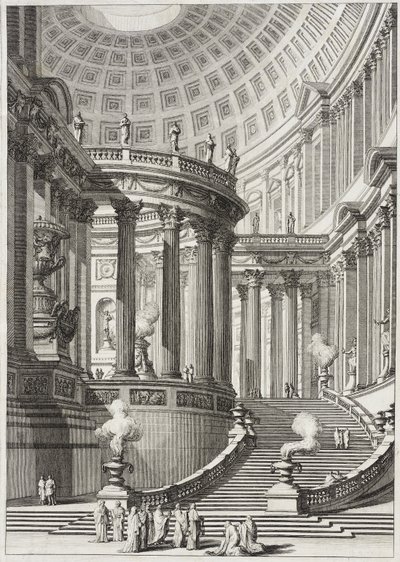 Ókori templom alkotó: Giovanni Battista Piranesi