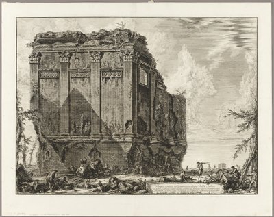 Ősi templom, amelyet általában az Egészség Templomának neveznek a Via d