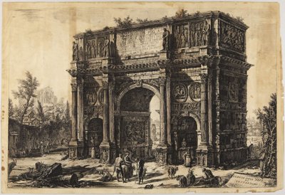 Constantinus diadalíve alkotó: Giovanni Battista Piranesi