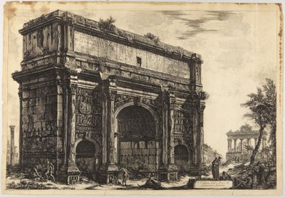 Septimius Severus diadalíve alkotó: Giovanni Battista Piranesi