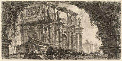 Constantinus diadalíve alkotó: Giovanni Battista Piranesi