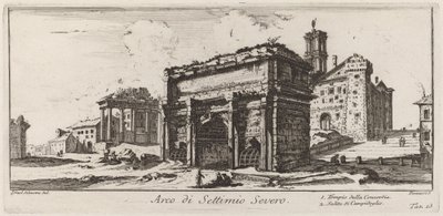 Septimius Severus boltíve alkotó: Giovanni Battista Piranesi