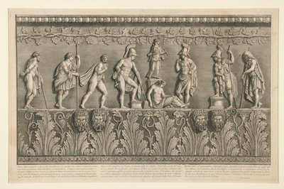 Low Relief, amely alkotó: Giovanni Battista Piranesi