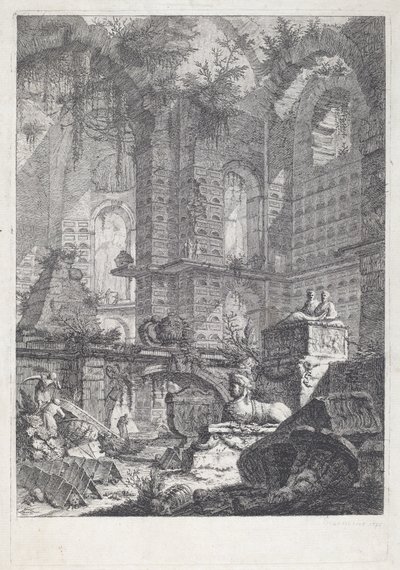Grabkammer von Giovanni Battista Piranesi