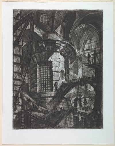 Börtön-sorozat, III. tábla alkotó: Giovanni Battista Piranesi