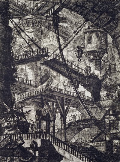 Börtönök VII alkotó: Giovanni Battista Piranesi