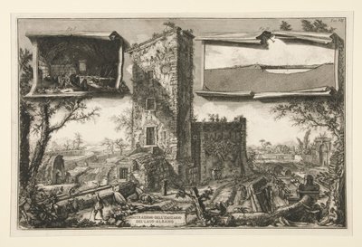 Tüntetései a alkotó: Giovanni Battista Piranesi