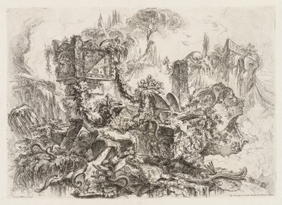 Groteschi: Romok kígyókkal alkotó: Giovanni-Battista Piranesi