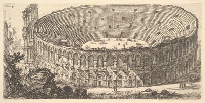 25. tábla: Veronai amfiteátrum Veronai amfiteátrum, kb. 1748. alkotó: Giovanni Battista Piranesi