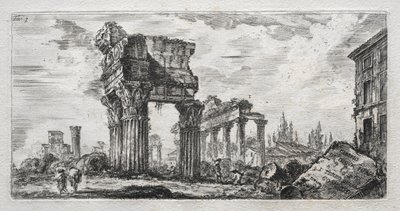 Jupiter Thunder temploma alkotó: Giovanni Battista Piranesi