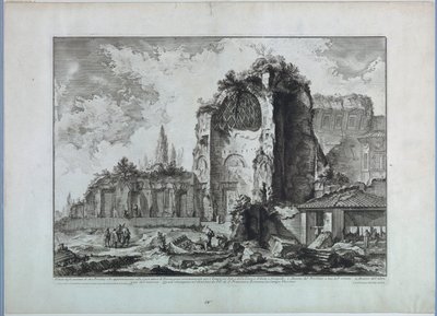Vénusz temploma Rómában alkotó: Giovanni Battista Piranesi