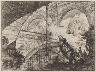 Az ív kagylódísszel alkotó: Giovanni Battista Piranesi