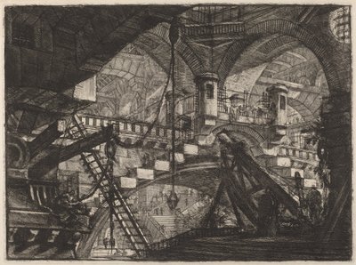 Az ív kagylódísszel alkotó: Giovanni Battista Piranesi