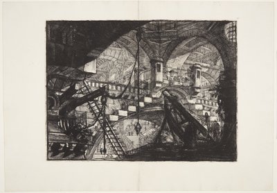 Az ív kagylódísszel alkotó: Giovanni Battista Piranesi