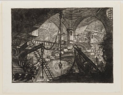A kagylódíszes boltív alkotó: Giovanni Battista Piranesi