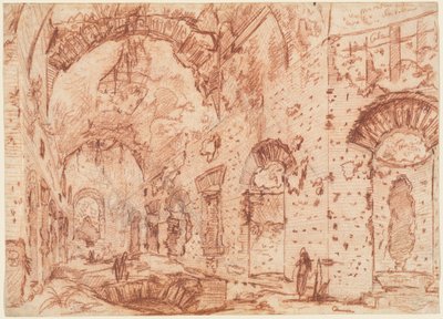 A tivoli Villa Adriana „Canopusa” alkotó: Giovanni Battista Piranesi