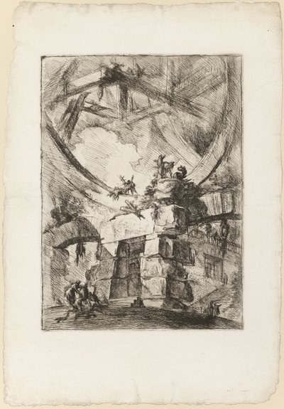 A Carceri, 9-es tábla alkotó: Giovanni Battista Piranesi
