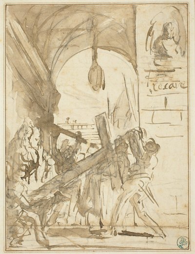 A kereszthordozás alkotó: Giovanni Battista Piranesi
