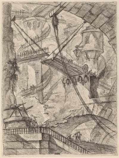A felvonóhíd alkotó: Giovanni Battista Piranesi