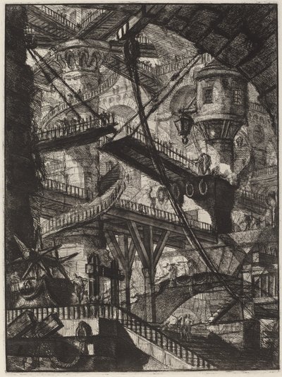A felvonóhíd alkotó: Giovanni Battista Piranesi