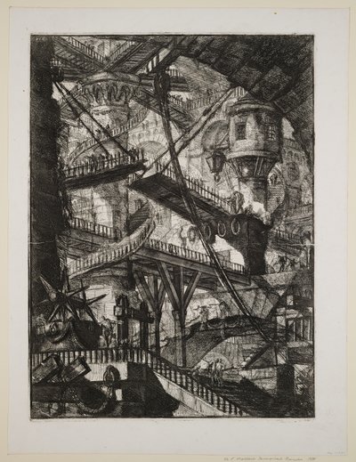A felvonóhíd alkotó: Giovanni Battista Piranesi