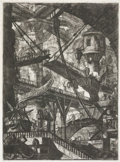 A felvonóhíd alkotó: Giovanni Battista Piranesi