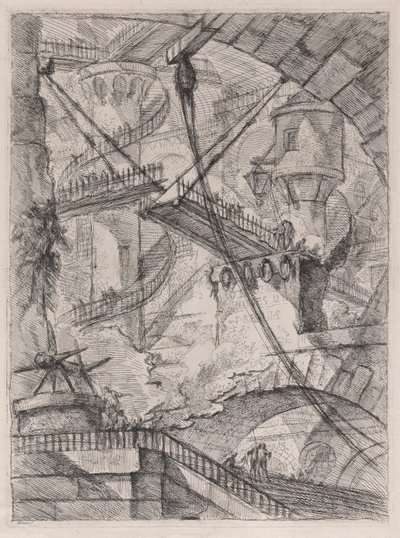 The Drawbridge, a Carceri d alkotó: Giovanni Battista Piranesi