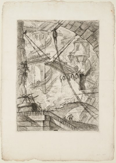 The Drawbridge, 7. lemez a Képzeletbeli börtönökből alkotó: Giovanni Battista Piranesi