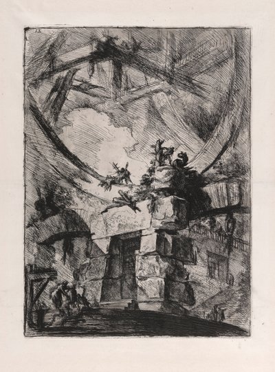Az Óriáskerék, 9-es tábla Carceri d alkotó: Giovanni-Battista Piranesi