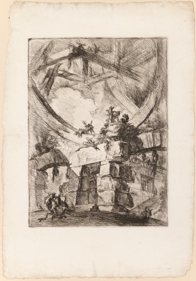 A Carceri, 9-es tábla alkotó: Giovanni Battista Piranesi