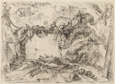 A monumentális tábla alkotó: Giovanni Battista Piranesi
