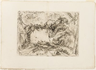 A monumentális tábla alkotó: Giovanni Battista Piranesi