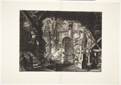 A móló láncokkal alkotó: Giovanni Battista Piranesi