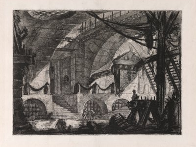 The Sawhorse, 12. lemez Carceri d alkotó: Giovanni-Battista Piranesi