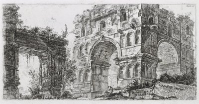 Der Tempel der Diana von Giovanni-Battista Piranesi