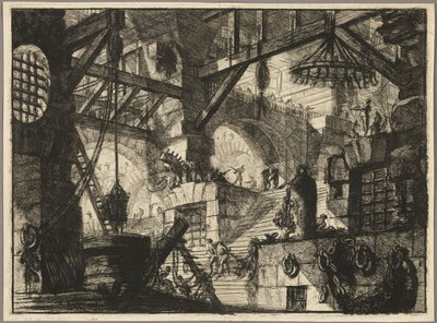 The Well, 13-as tábla a képzeletbeli börtönökből alkotó: Giovanni Battista Piranesi