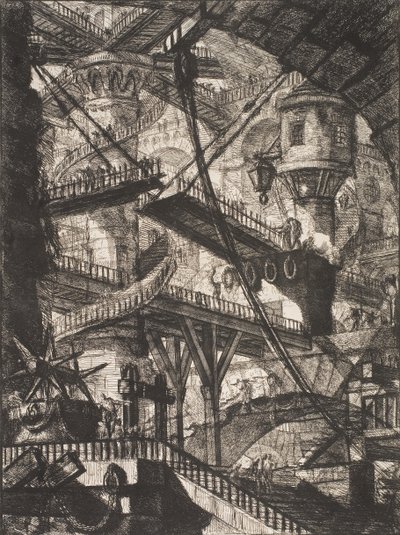 A felvonóhíd alkotó: Giovanni Battista Piranesi