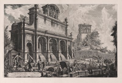 Kilátás a várra alkotó: Giovanni-Battista Piranesi