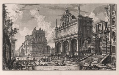 Kilátás a várra alkotó: Giovanni-Battista Piranesi