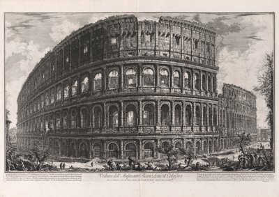 Kilátás a alkotó: Giovanni Battista Piranesi