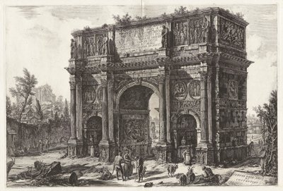 Kilátás a alkotó: Giovanni Battista Piranesi
