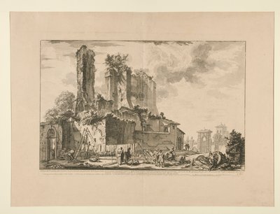 Nézet alkotó: Giovanni-Battista Piranesi