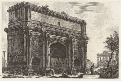 Kilátás a alkotó: Giovanni Battista Piranesi
